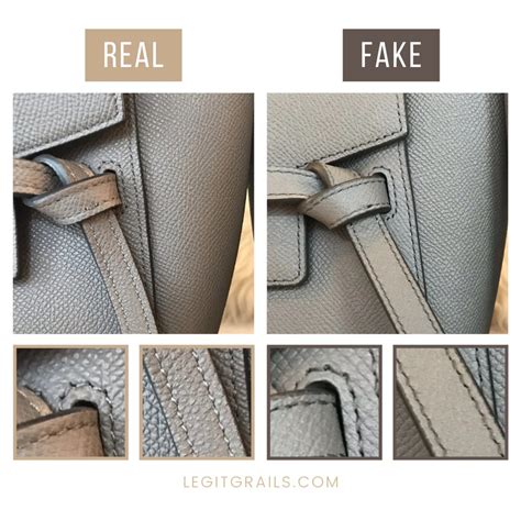 how to spot a fake celine belt bag|counterfeit celine bags.